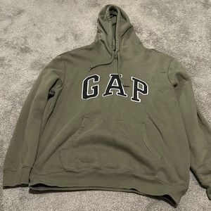 GAP army green hoodie